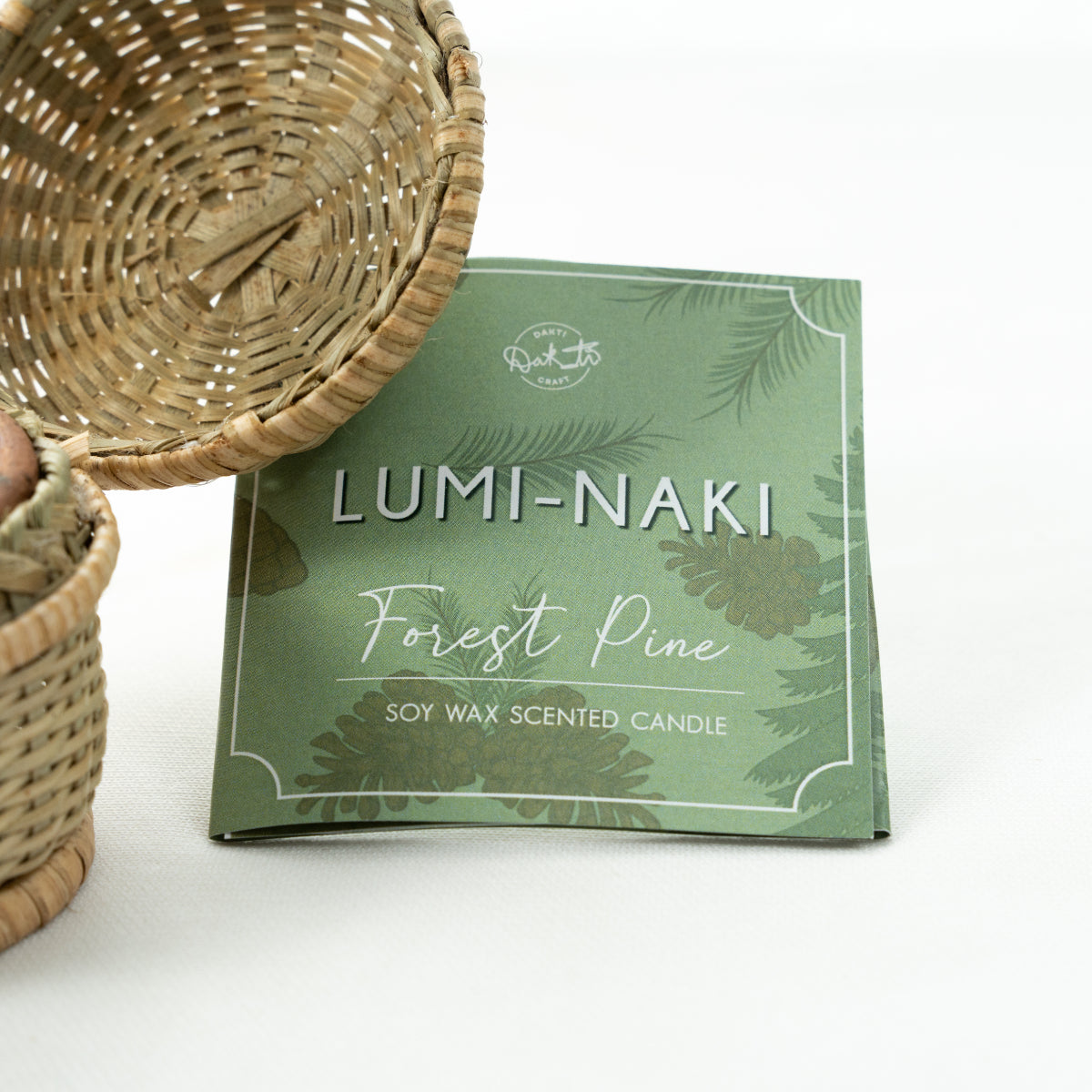 LUMI-NAKI CUP SCENTED CANDLE (Forest Pine)
