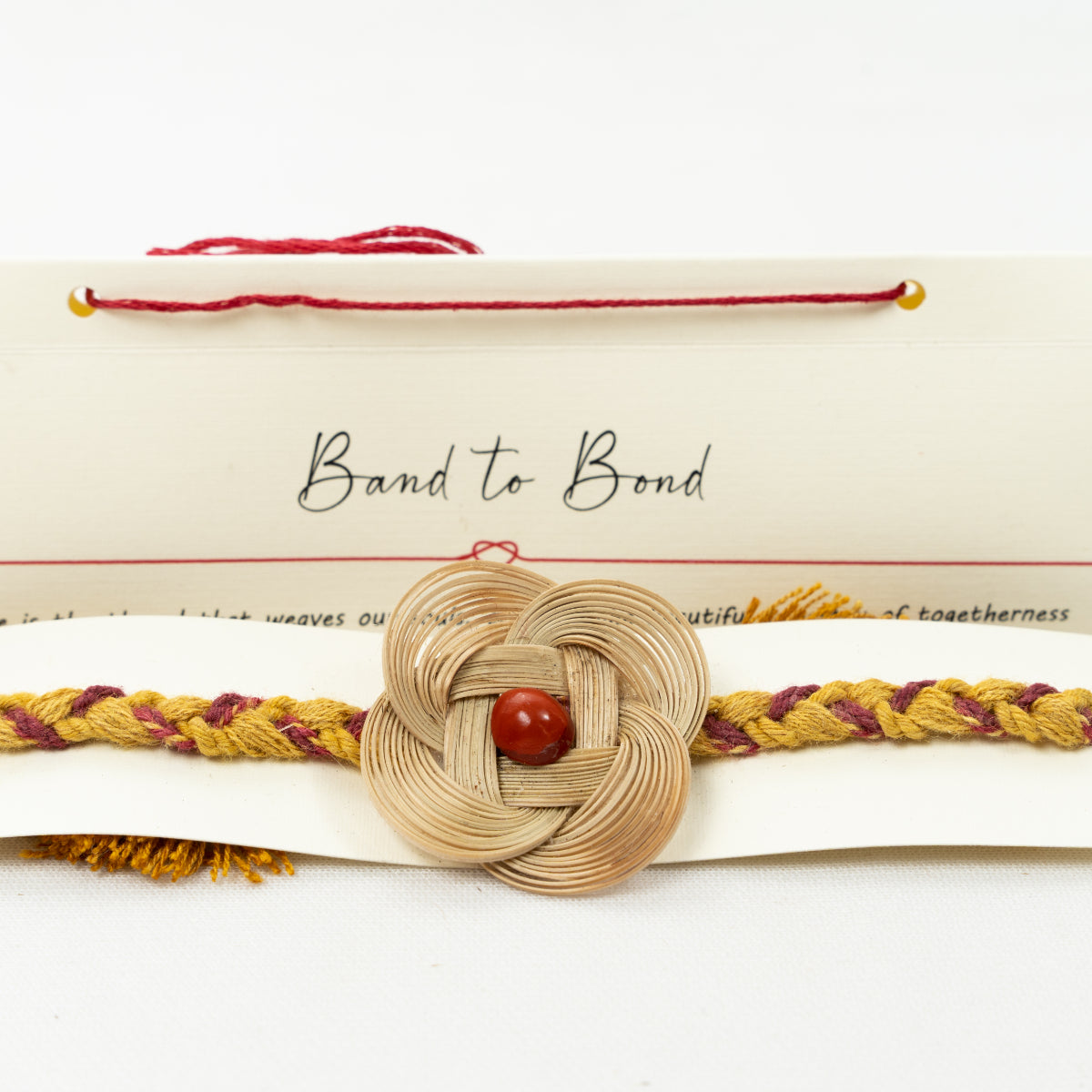 BEADED FLORAL BAND TO BOND