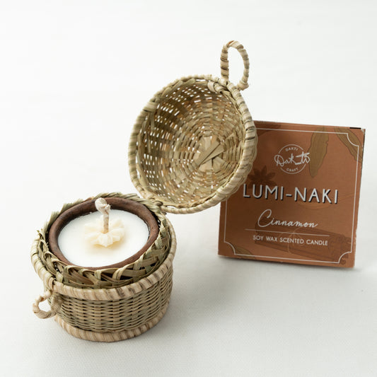 LUMI-NAKI CUP SCENTED CANDLE (Cinnamon)