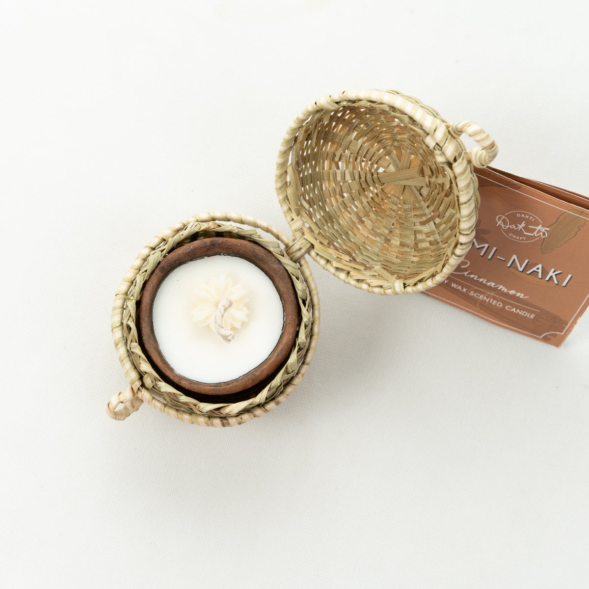 LUMI-NAKI CUP SCENTED CANDLE (Cinnamon)