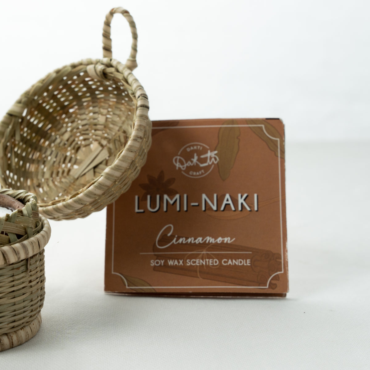 LUMI-NAKI CUP SCENTED CANDLE (Cinnamon)