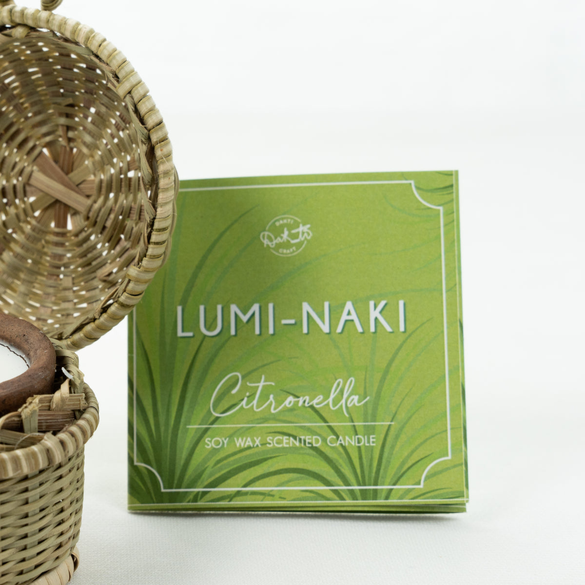 LUMI-NAKI CUP SCENTED CANDLE (Citronella)