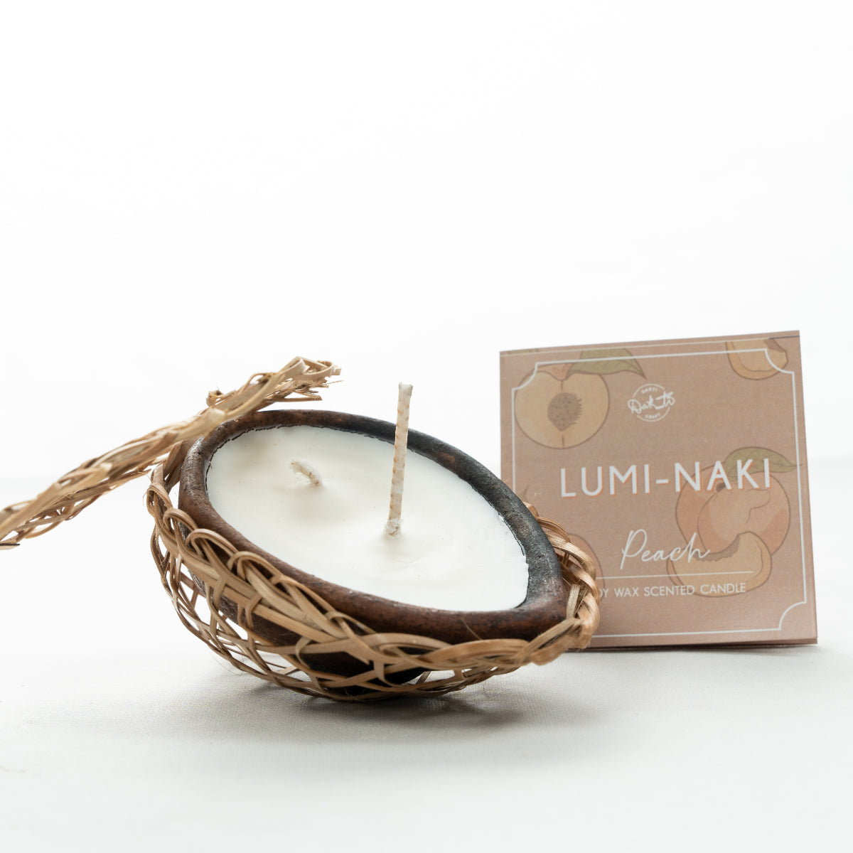 LUMI-NAKI KNUP Scented Candle (Peach)