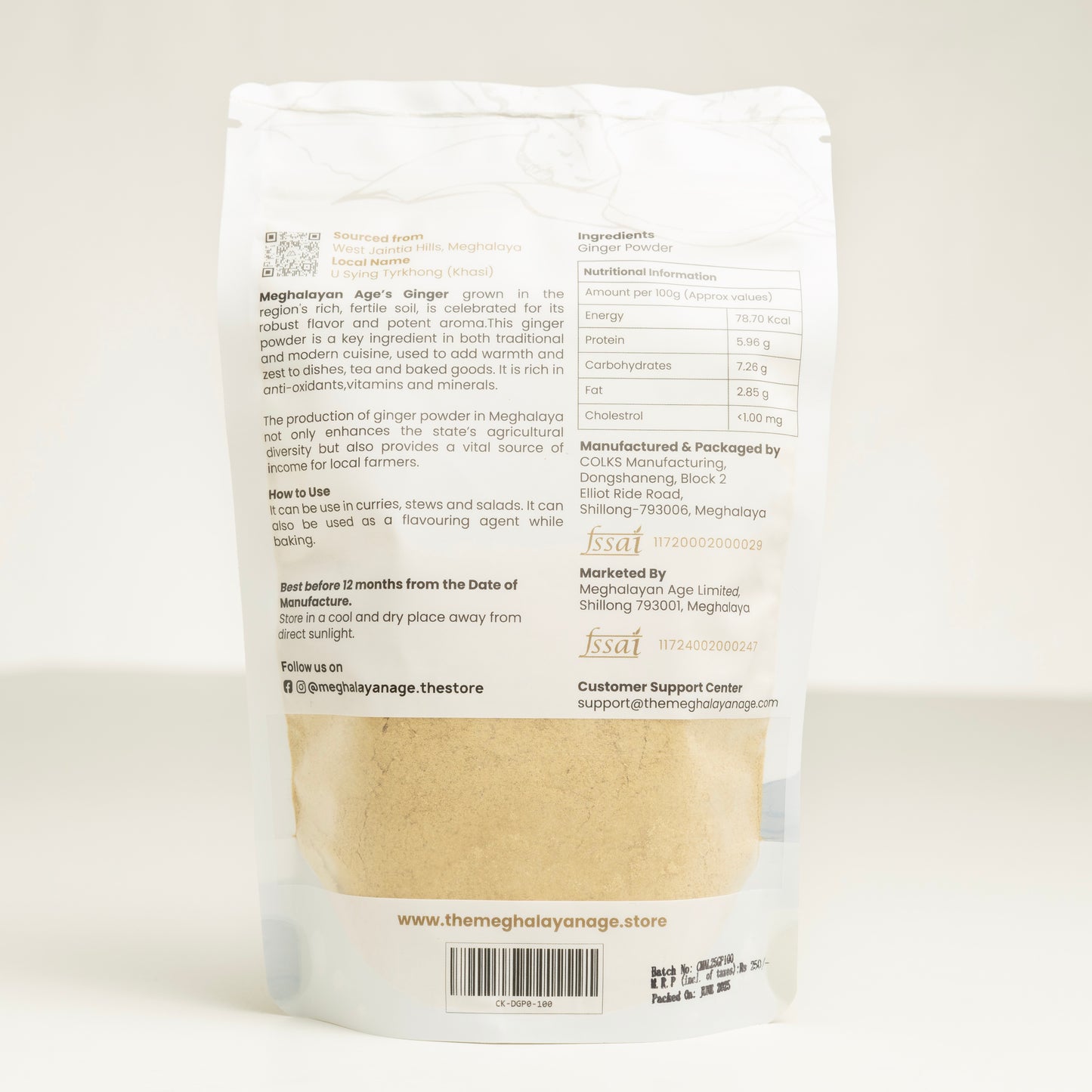 Dried Ginger